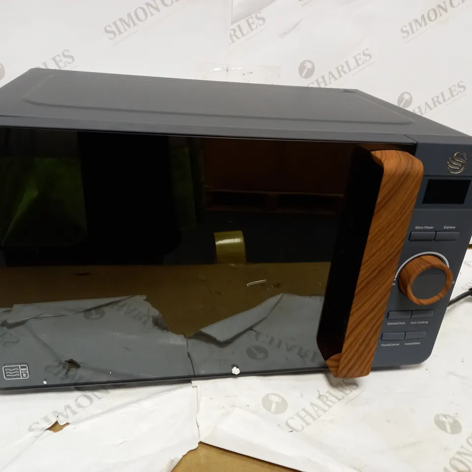SWAN NORDIC DIGITAL MICROWAVE 800W SLATE GREY