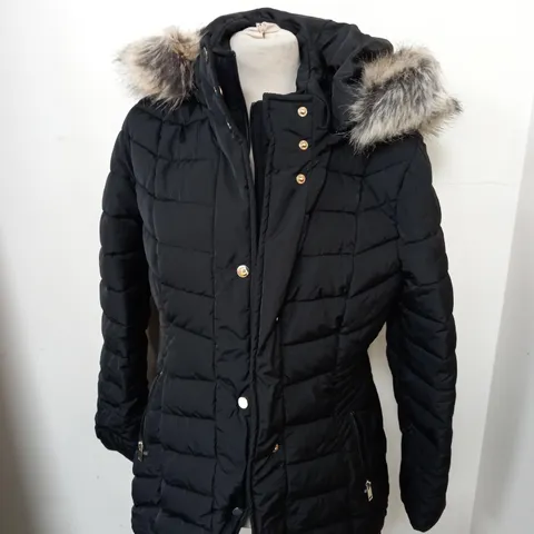 CENTIGRADE HOODED JACKET IN BLACK SIZE S