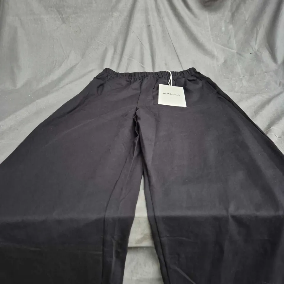 ADANOLA COTTON MODAL PANTS – BLACK, SIZE S