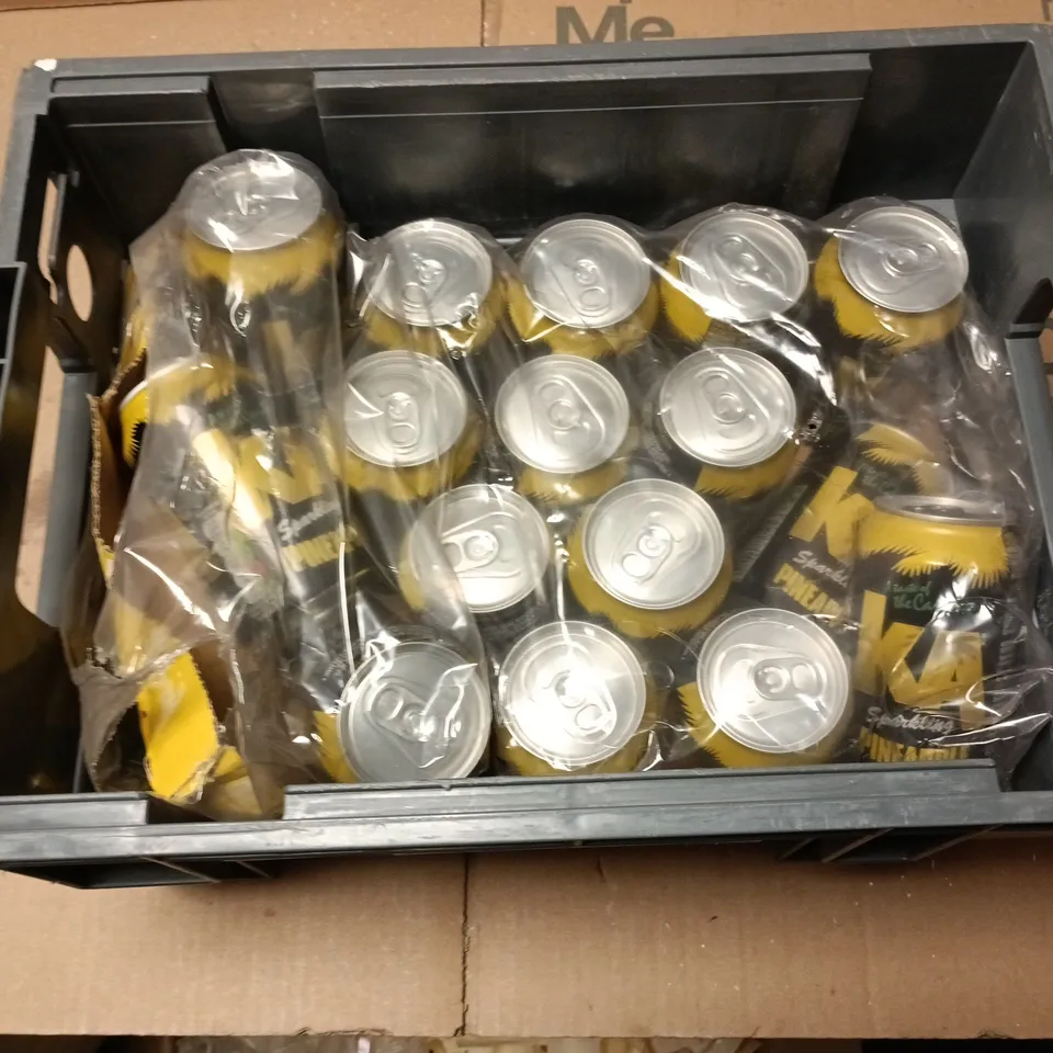 CASE OF 16 330ML KA PINEAPPLE BBE JULY 2026