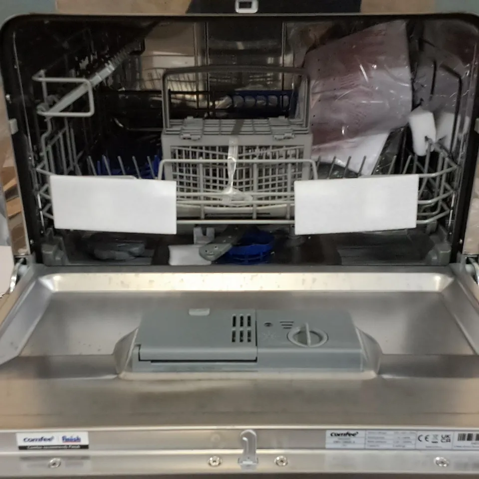 COMFEE COMPACT DISHWASHER IN SILVER - KWH-TD602E