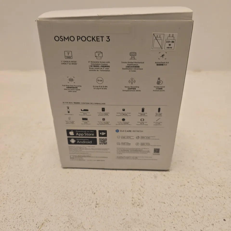 DJI OSMO POCKET 3 CREATOR COMBO – BOXED