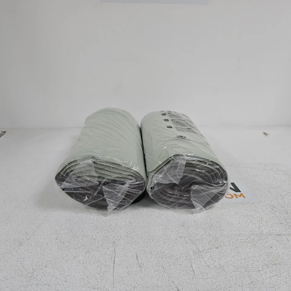 SET OF 2 GREEN MATS SIZE UNSPECIFIED