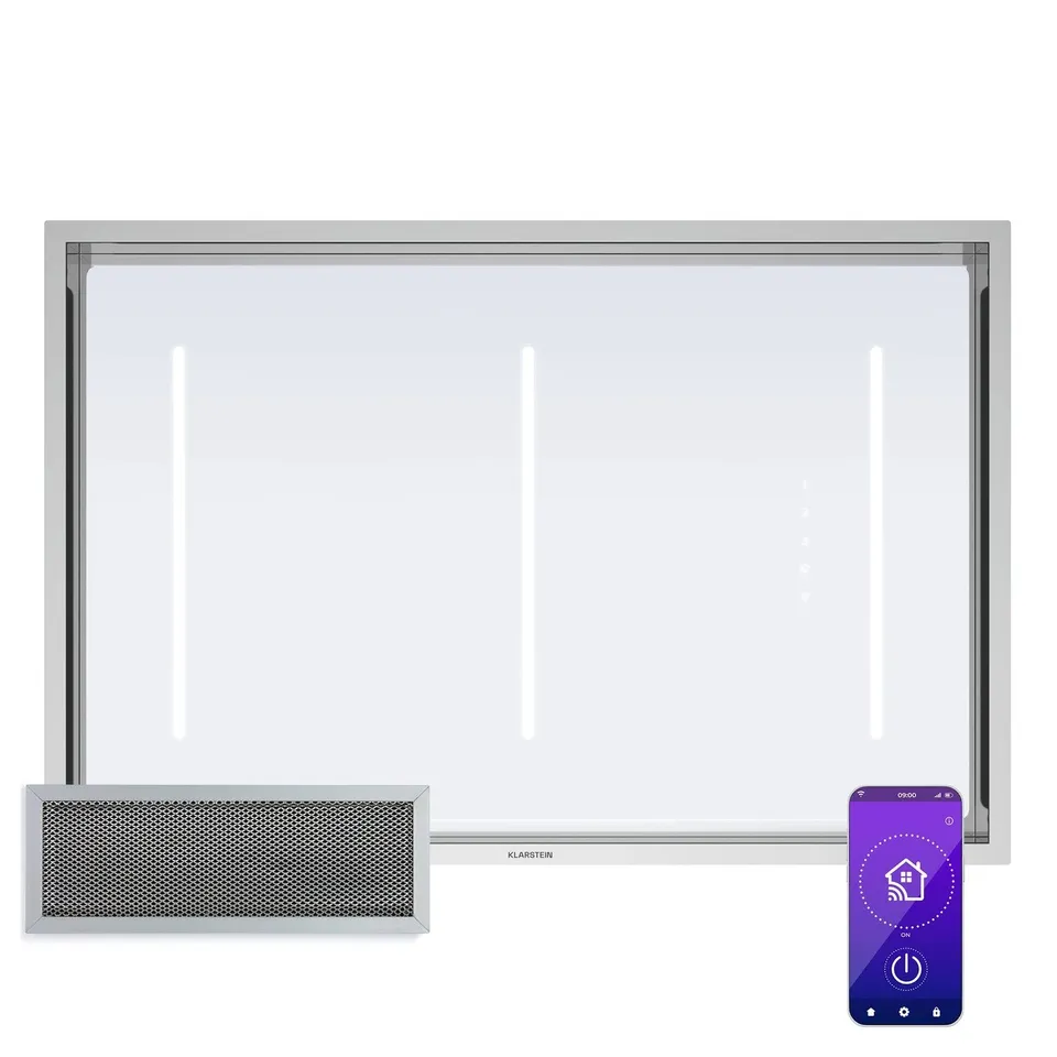 BOXED KLARSTEIN UNDER-CABINET EXTRACTOR HOOD 90 CM - COLLECTION ONLY 
