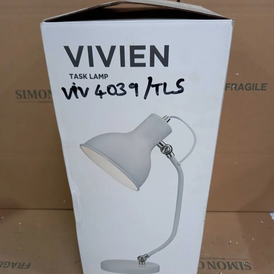 THE LIGHTING STUDIO VIVIEN TASK LAMP - METAL SHADE 