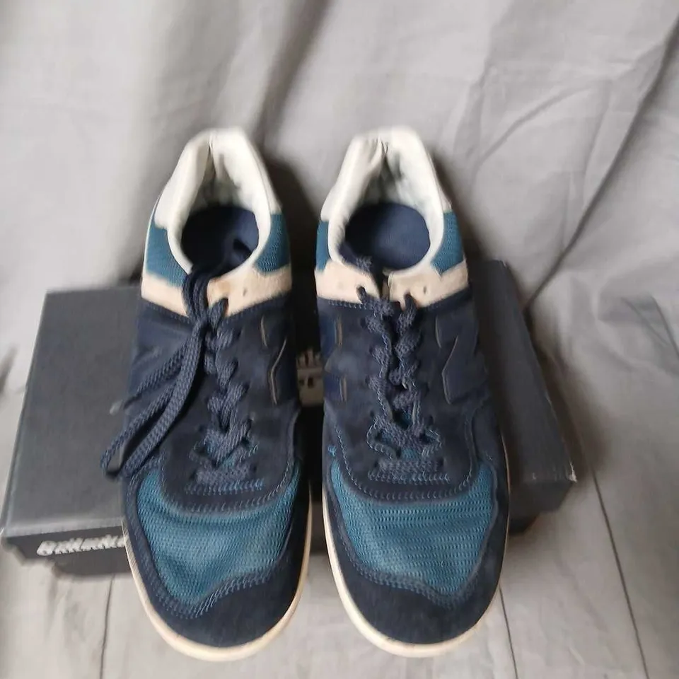 NEW BALANCE CT5760GN MEN'S SNEAKERS, NAVY/TEAL, UK 8.5 (USA 9) MADE IN ENGLAND