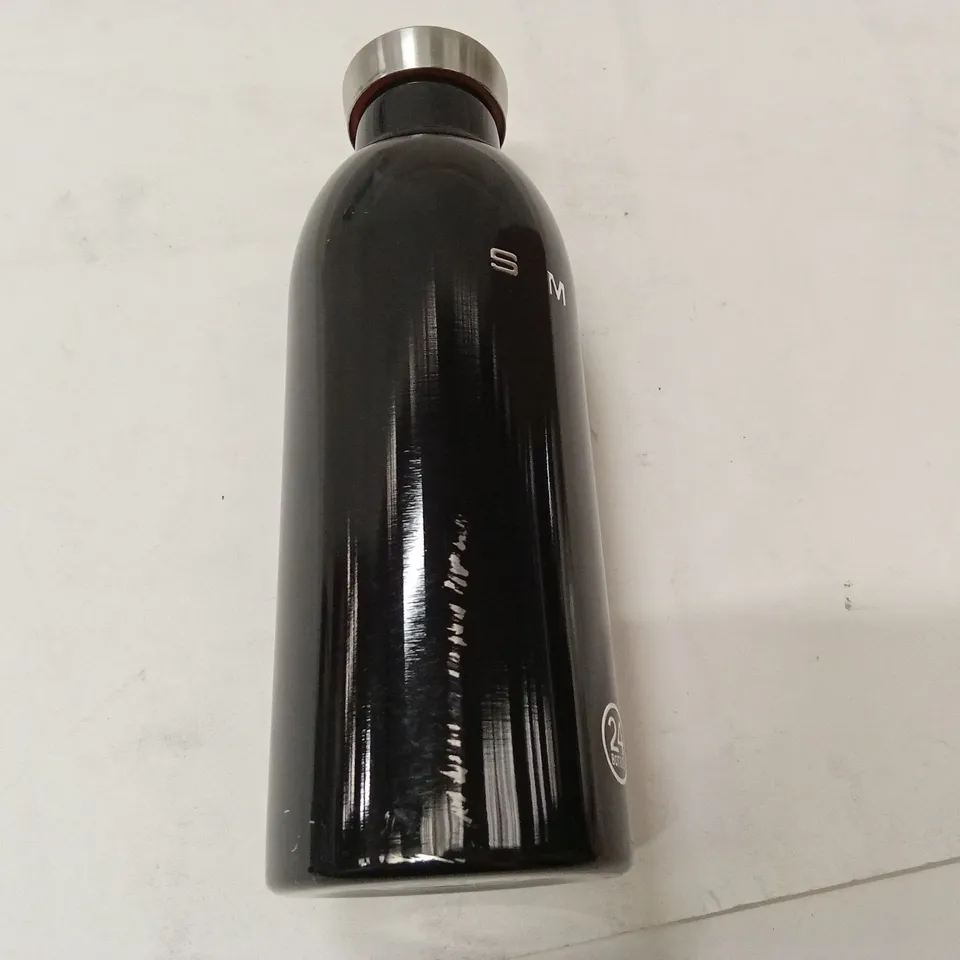 SMEG STAINLESS STEEL FLASK JET BLACK