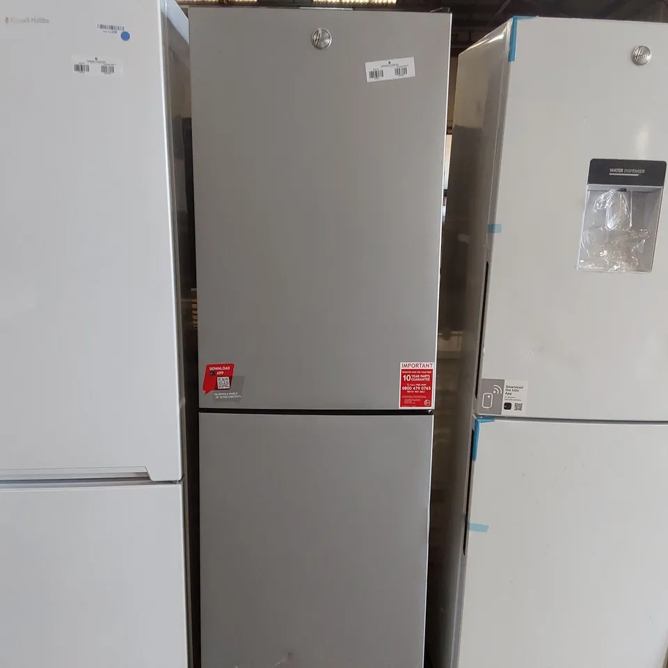 HOOVER HOCT3L517FSK 252 LITRE 50/50 FREESTANDING FRIDGE FREEZER SILVER - UNPROCESSED RAW RETURN