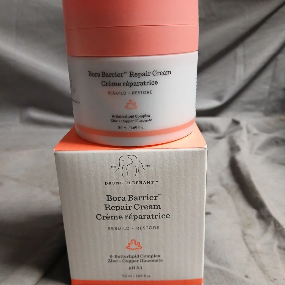 DRUNK ELEPHANT BORA BARRIER REPAIR CREAM – 50 ML, BOXED