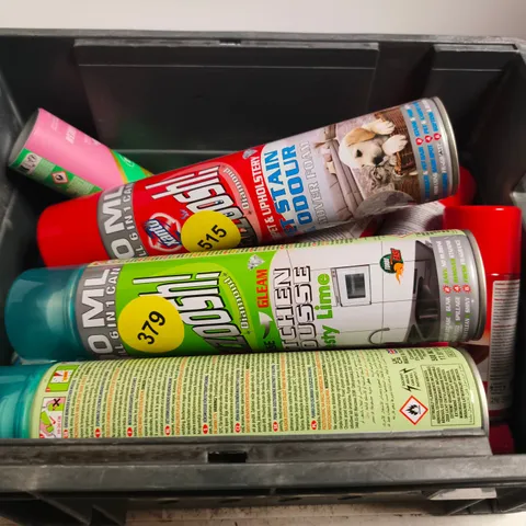APPROXIMATELY 15 ASSORTED AEROSOLS