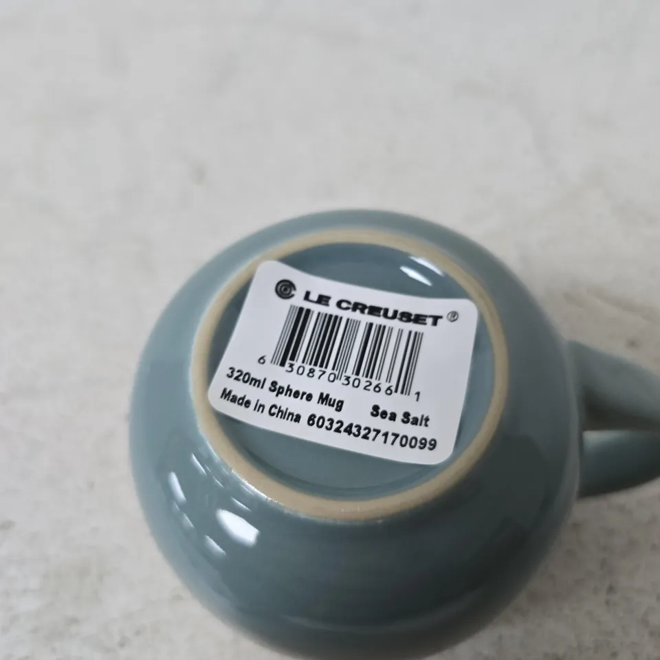 LE CREUSET 320ML SPHERE MUG – SEA SALT