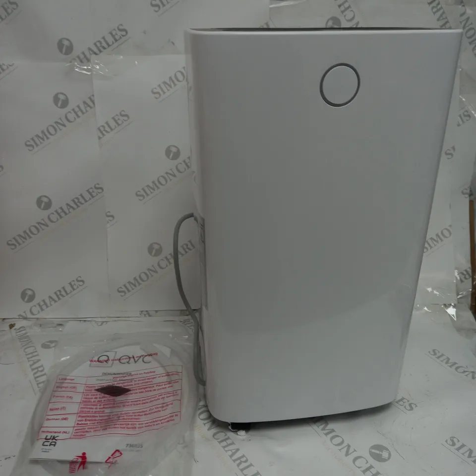12L DEHUMIDIFIER WITH 2L WATER TANK AND TIMER 
