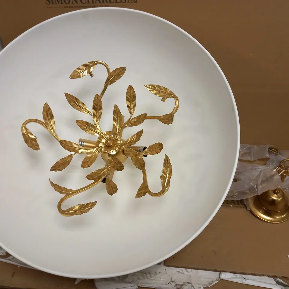 BRAND NEW DAR LIGHTING PHOENIX 4 LAMP PENDANT LIGHT - COLLECTION ONLY