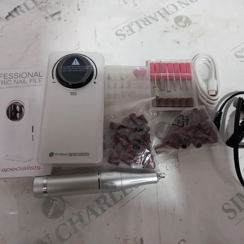 BOXED PROFESSIONAL ELECTRIC NAIL FILE