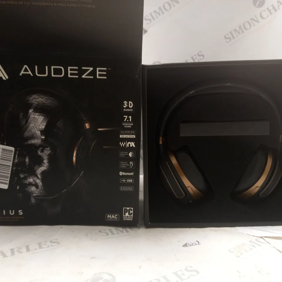 BOXED AUDEZE MOBIUS IMMERSIVE HEADPHONES 