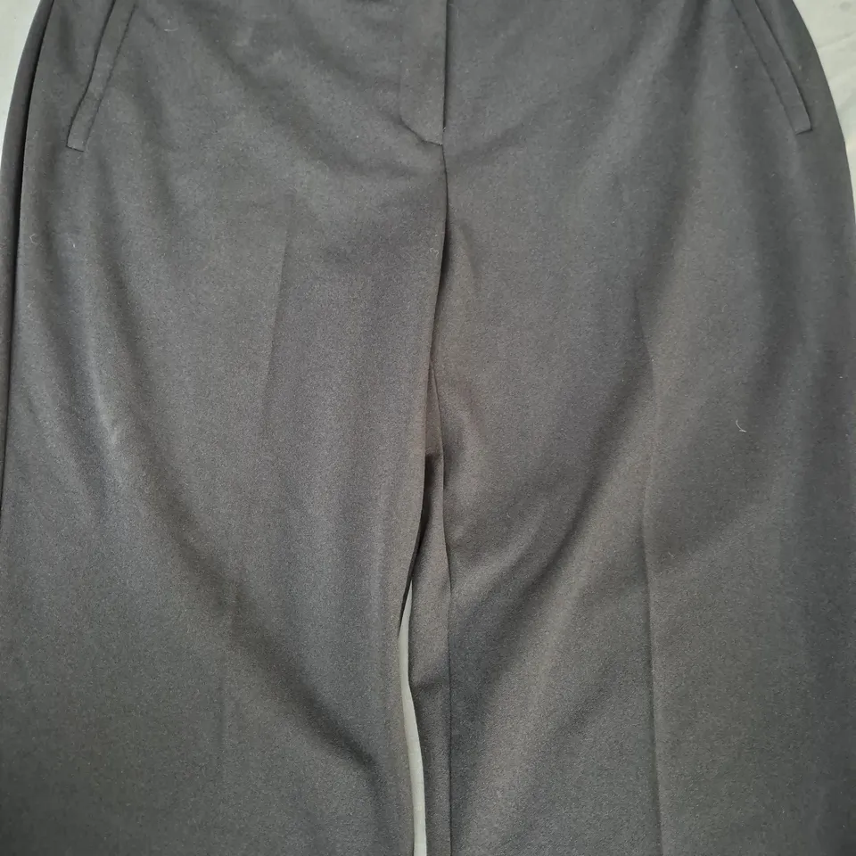 ROMAN STRAIGHT TROUSERS IN BLACK SIZE 14