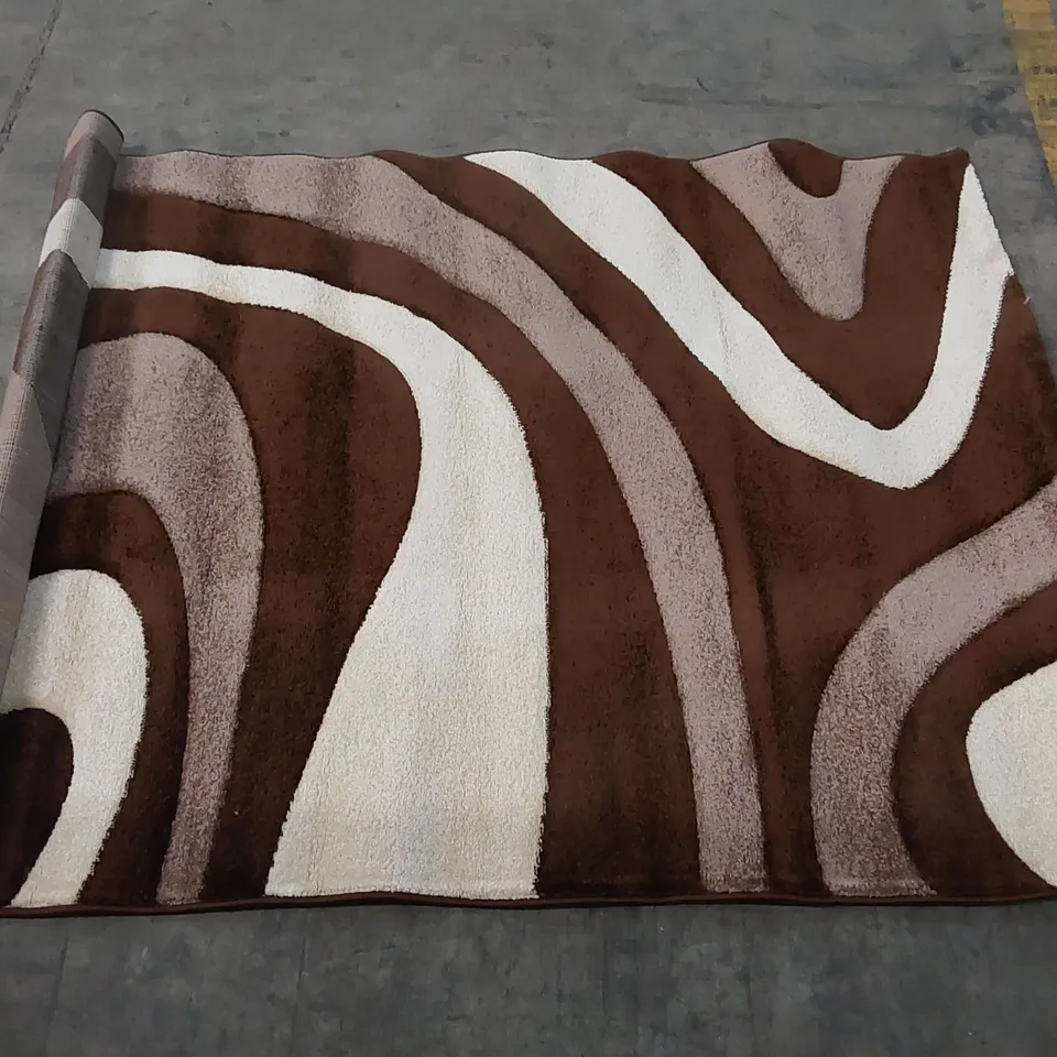 BRAND NEW BAGGED PACO HOME INFERNO RUG - 120 x 170cm