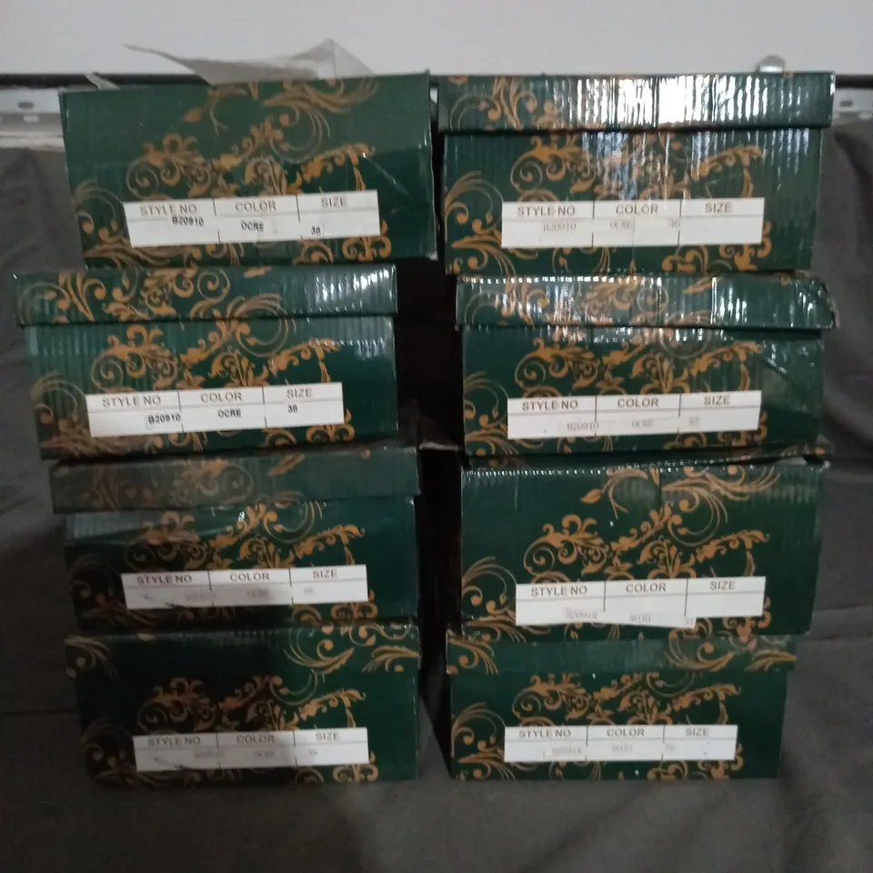 APPROXIMATELY 8 BOXED PAIRS OF CLARA'S HEELED SHOES IN VARIOUS SIZES TO INCLUDE SIZE 36EU 