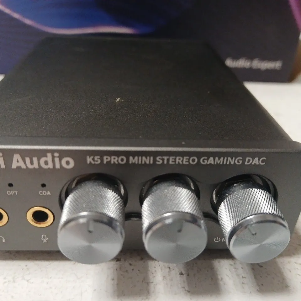 FOSI AUDIO K5 PRO MINI STEREO DAC – BOXED