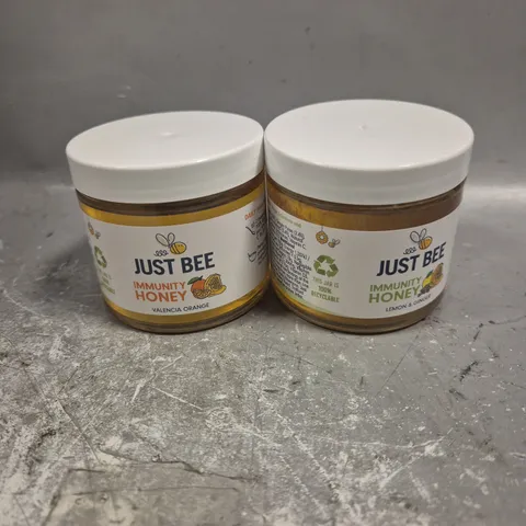 2 X SEALED JUST BEE FLAVOURED HONEY 