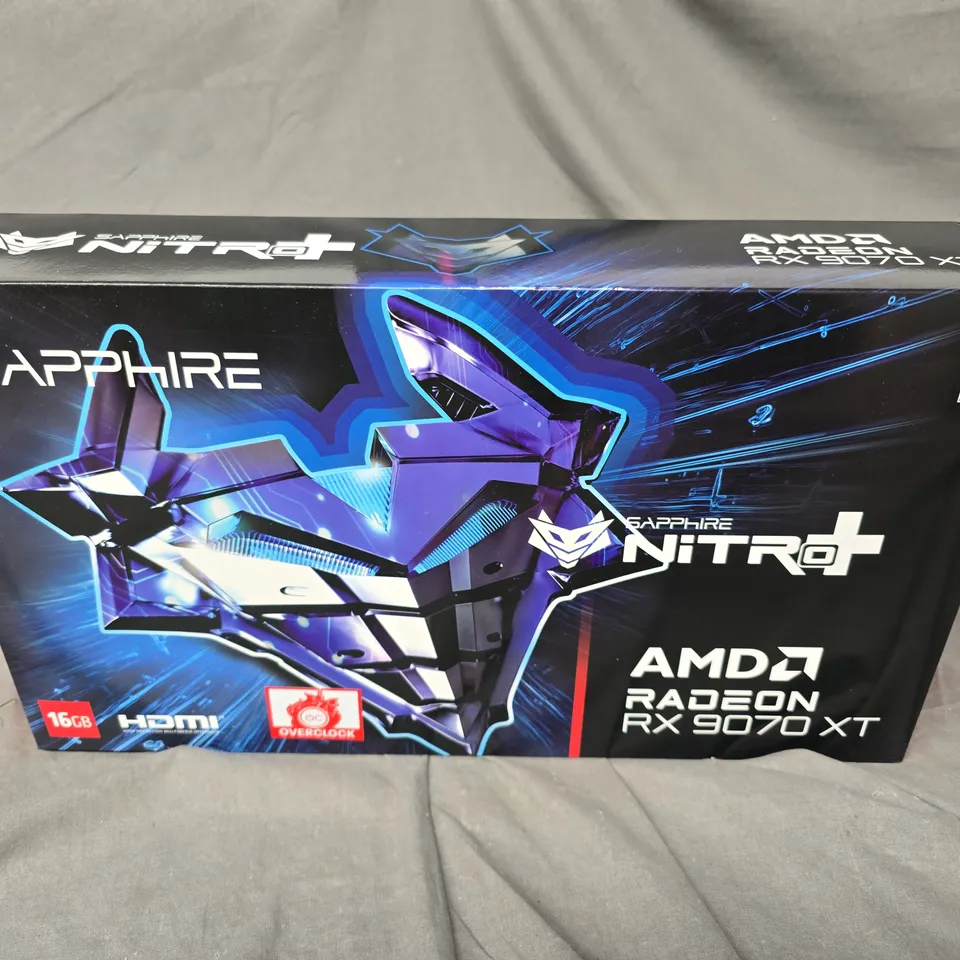SEALED SAPPHIRE AMD RADEON RX9070XT NITRO+ 16GB GRAPHICS CARD