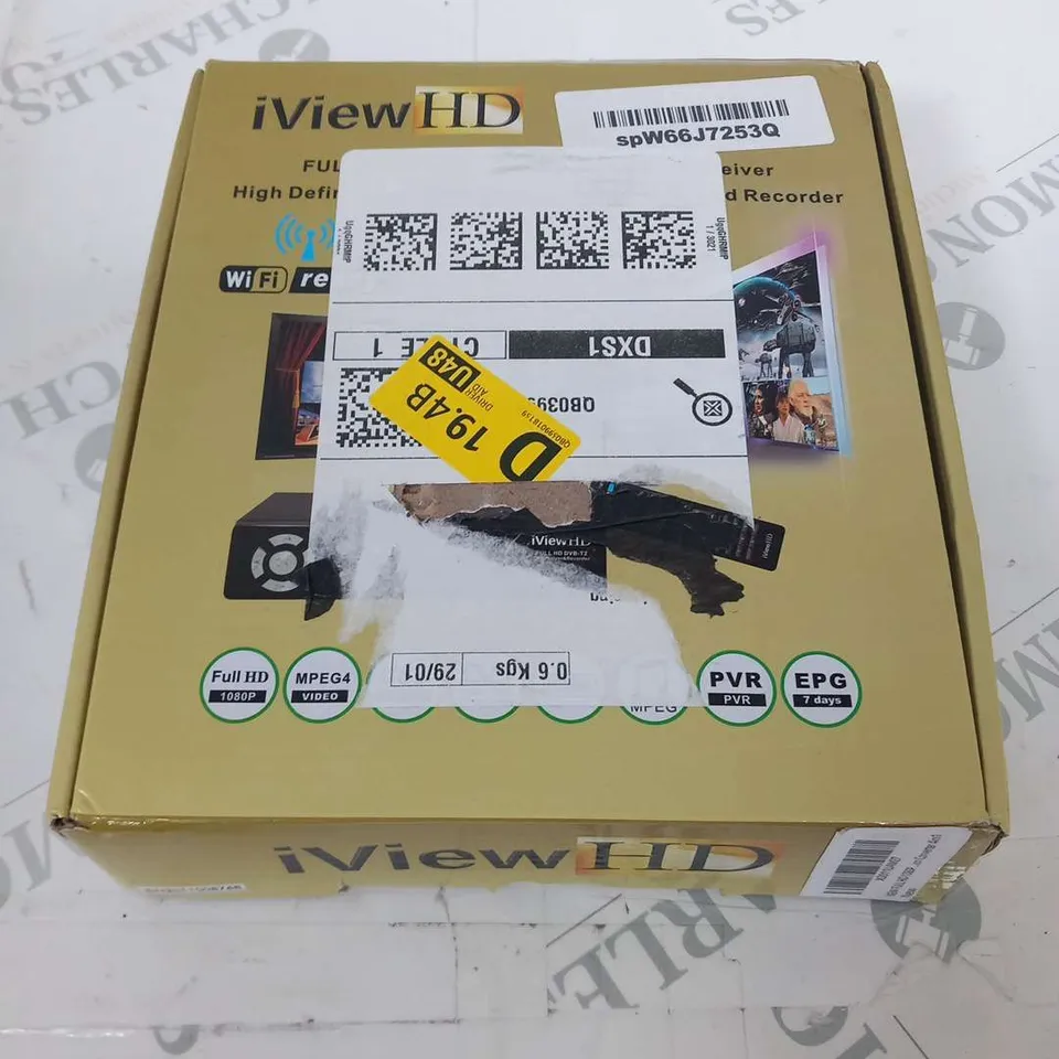 BOXED IVIEW HD FULL HD FREE TO AIR DIGITAL TV HD RECEIVER HIGH DEFINITION DIGITAL TERRESTRIAL RECEIVER AND RECORDER