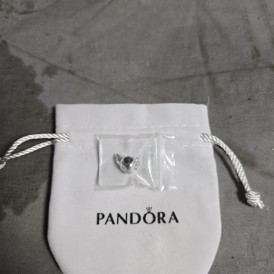 PANDORA BEAR CHARM – STERLING SILVER