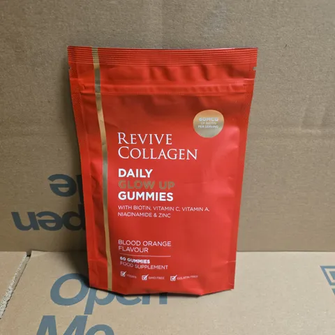 REVIVE COLLAGEN DAILY GLOW UP GUMMIES (BLOOD ORANGE FLAVOUR) - 60 GUMMIES