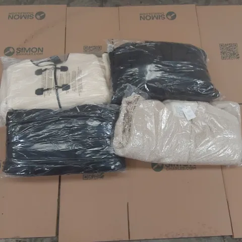 PALLET CONTAINING APPROXIMATELY 90x BRAND NEW ASSORTED DESIGNER CLOTHING ITEMS INCLUDING: SIMPLY BE JACKETS ECT