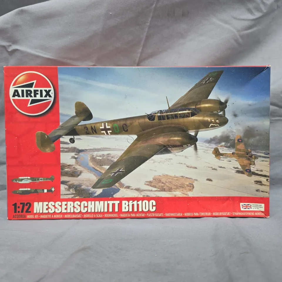 AIRFIX 1:72 SCALE MESSERSCHMITT BF110C MODEL KIT