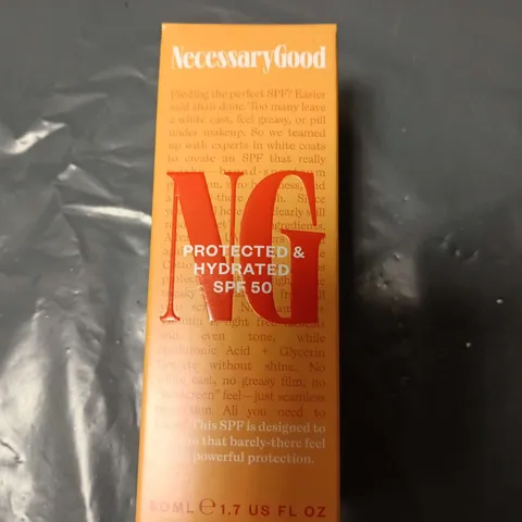 NECESSARY GOOD SUNSCREEN SPF 50 - BOXED, 50 ML (1.7 US FL OZ)