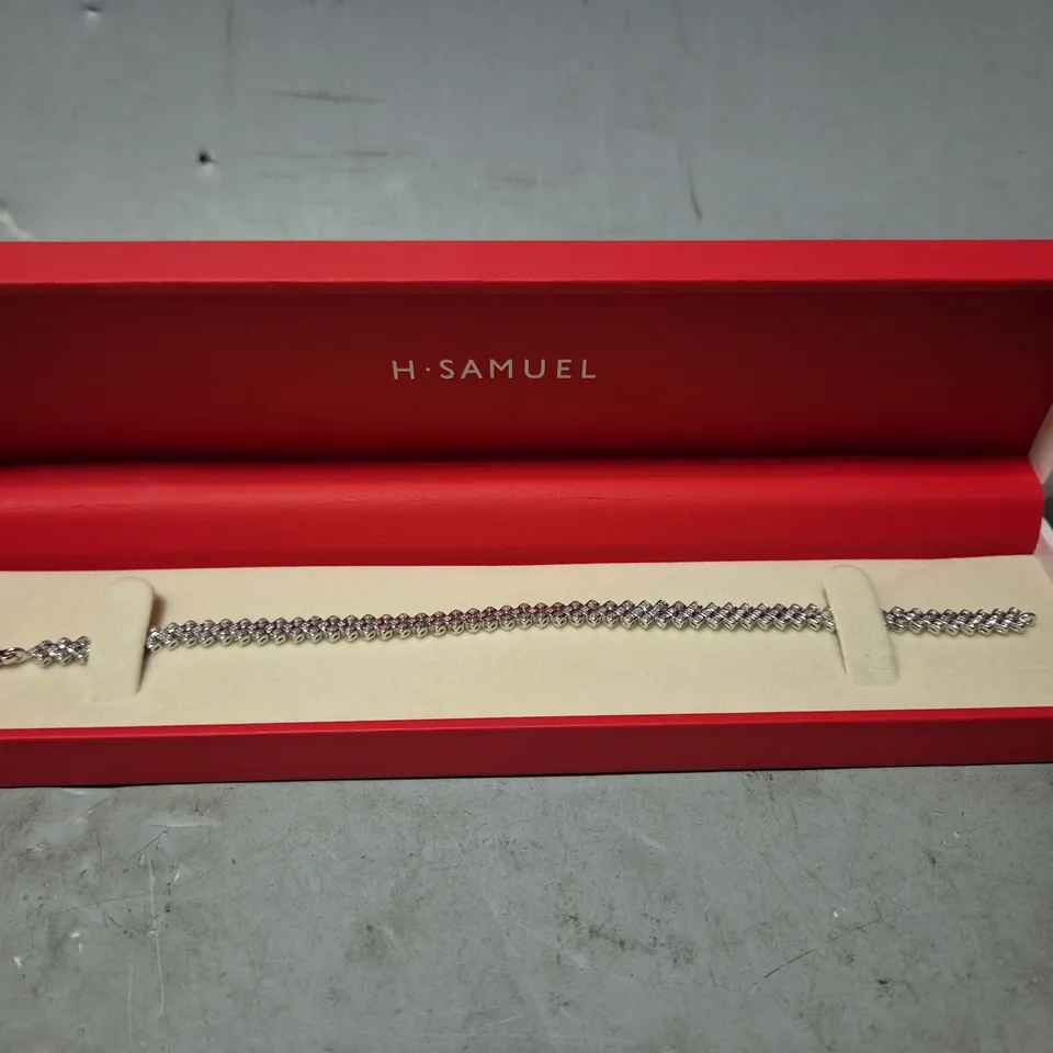 BOXED H.SAMUEL TENNIS BRACELET 