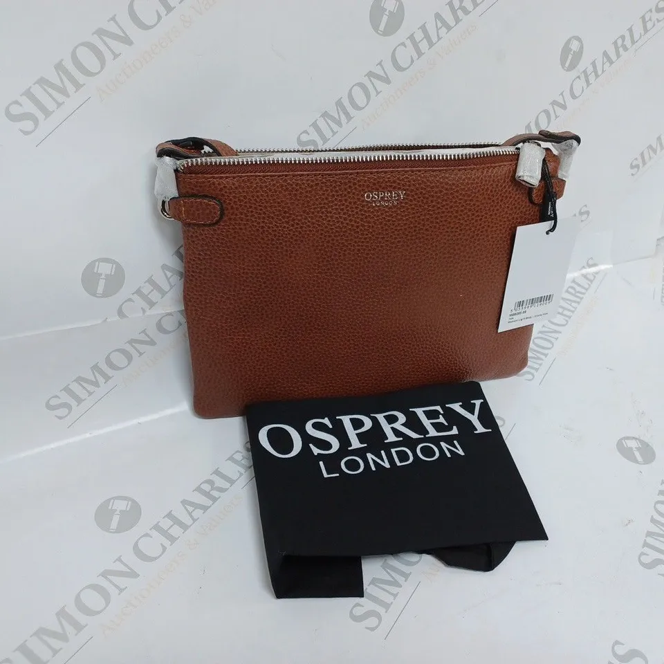 OSPREY LONDON MADISON LEATHER CROSS BODY BAG