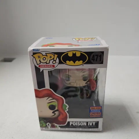 FUNKO POP! HEROES POISON IVY – BATMAN, #471, LIMITED EDITION (CONVENTION EXCLUSIVE) – BOXED