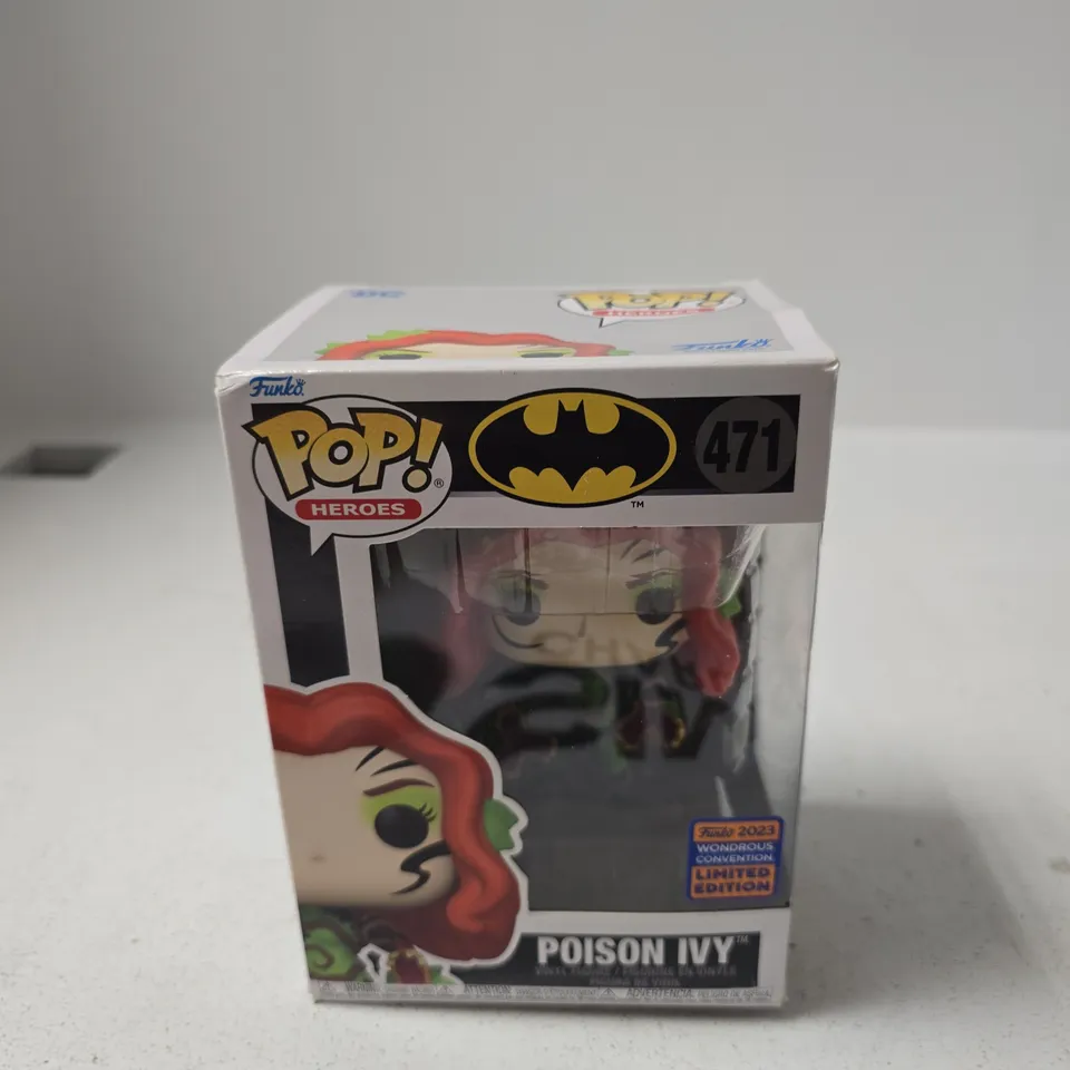 FUNKO POP! HEROES POISON IVY – BATMAN, #471, LIMITED EDITION (CONVENTION EXCLUSIVE) – BOXED
