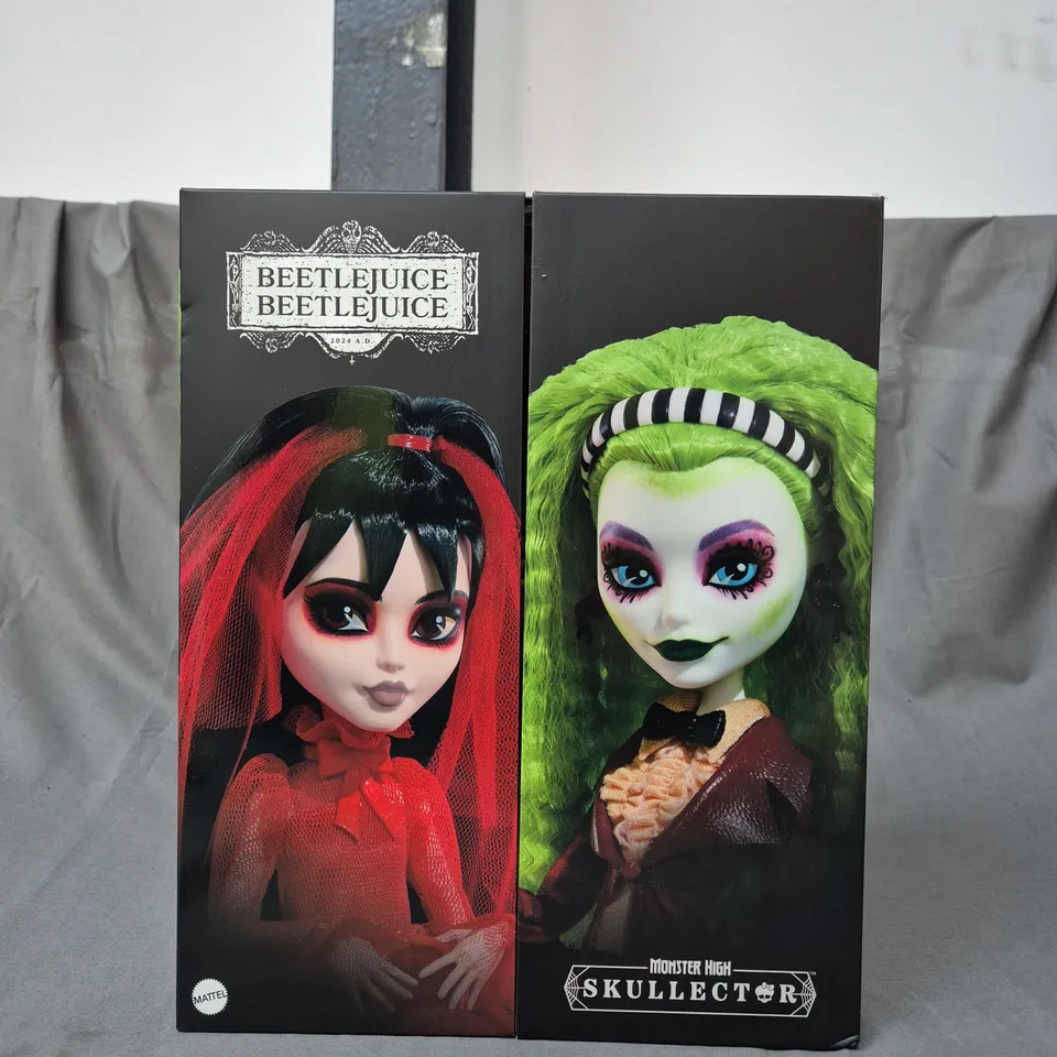 BETTLEJUICE - MONSTER HIGH SKULLECTOR DOLLS