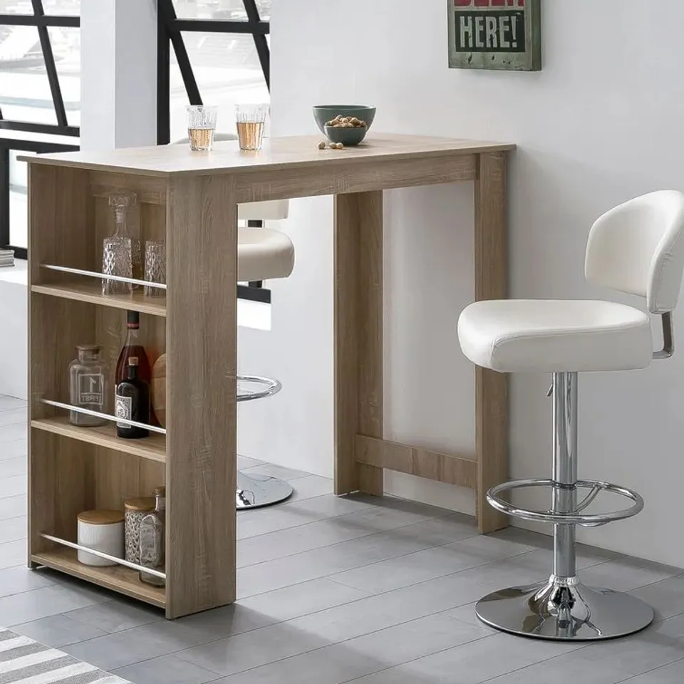 BOXED ZUKOWSKI 120CM DINING TABLE (2 BOXES)