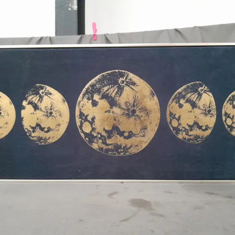 MOON PHASE DECORATIVE CANVAS ART