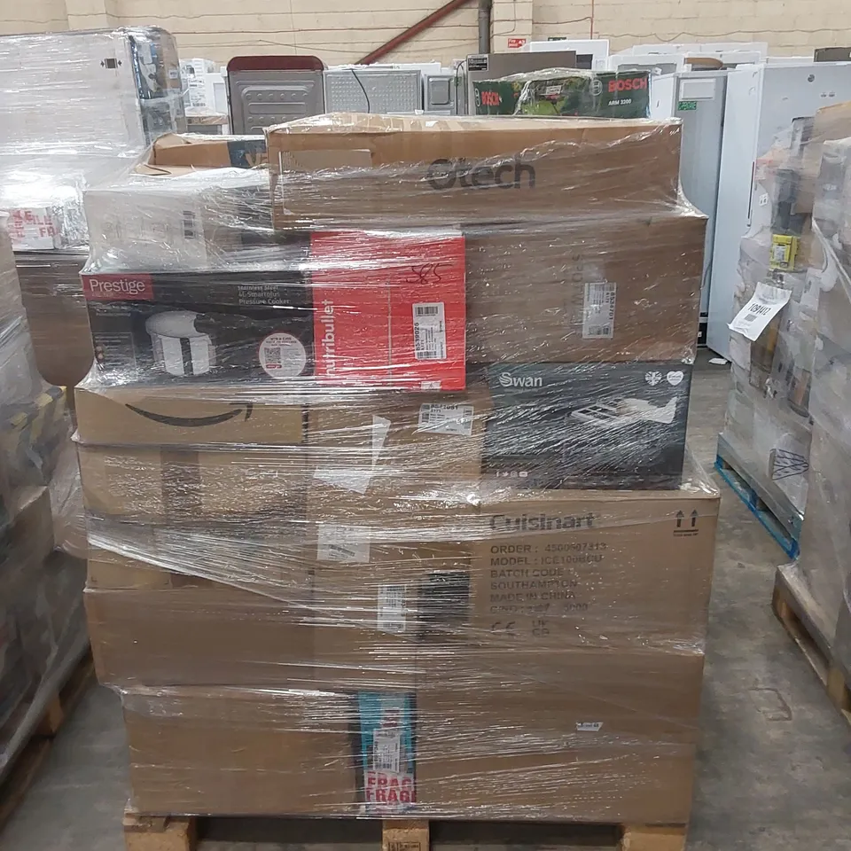 PALLET OF APPROXIMATELY 47 UNPROCESSED RAW RETURN HOUSEHOLD AND ELECTRICAL GOODS TO INCLUDE;