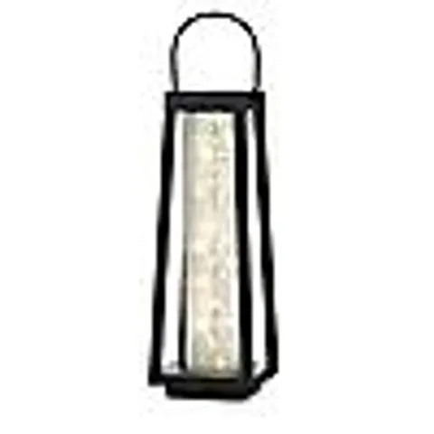 GARDEN REFLECTIONS WARM WHITE 3D EFFECT LED SOLAR LANTERN