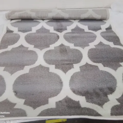 BRAND NEW PACO HOME SIN66 SINAI GREY RUG SIZE 80CM X 150CM 