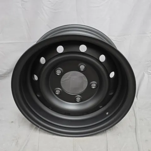 BLACK STEEL CAR WHEEL RIM