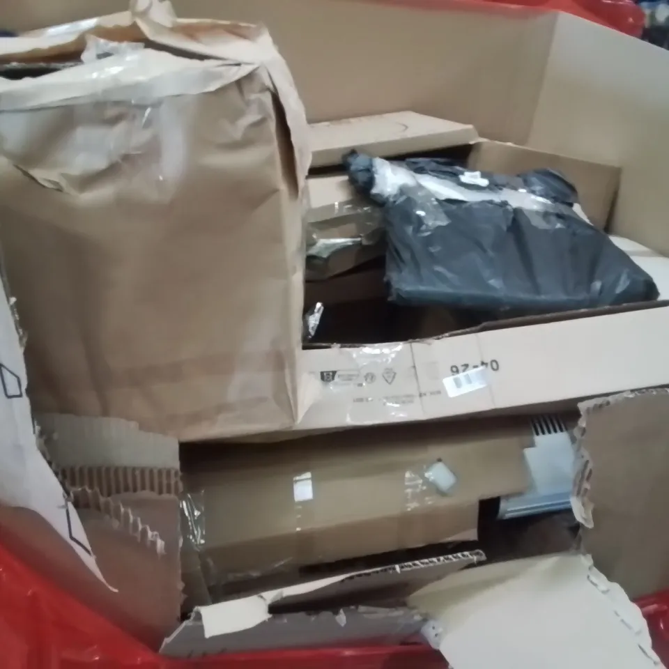 PALLET OF ASSORTED HOUSEHOLD GOODS AND PRODUCTS TO INCLUDE;CAT TRAY,WATER TABLE,AIR COOLER