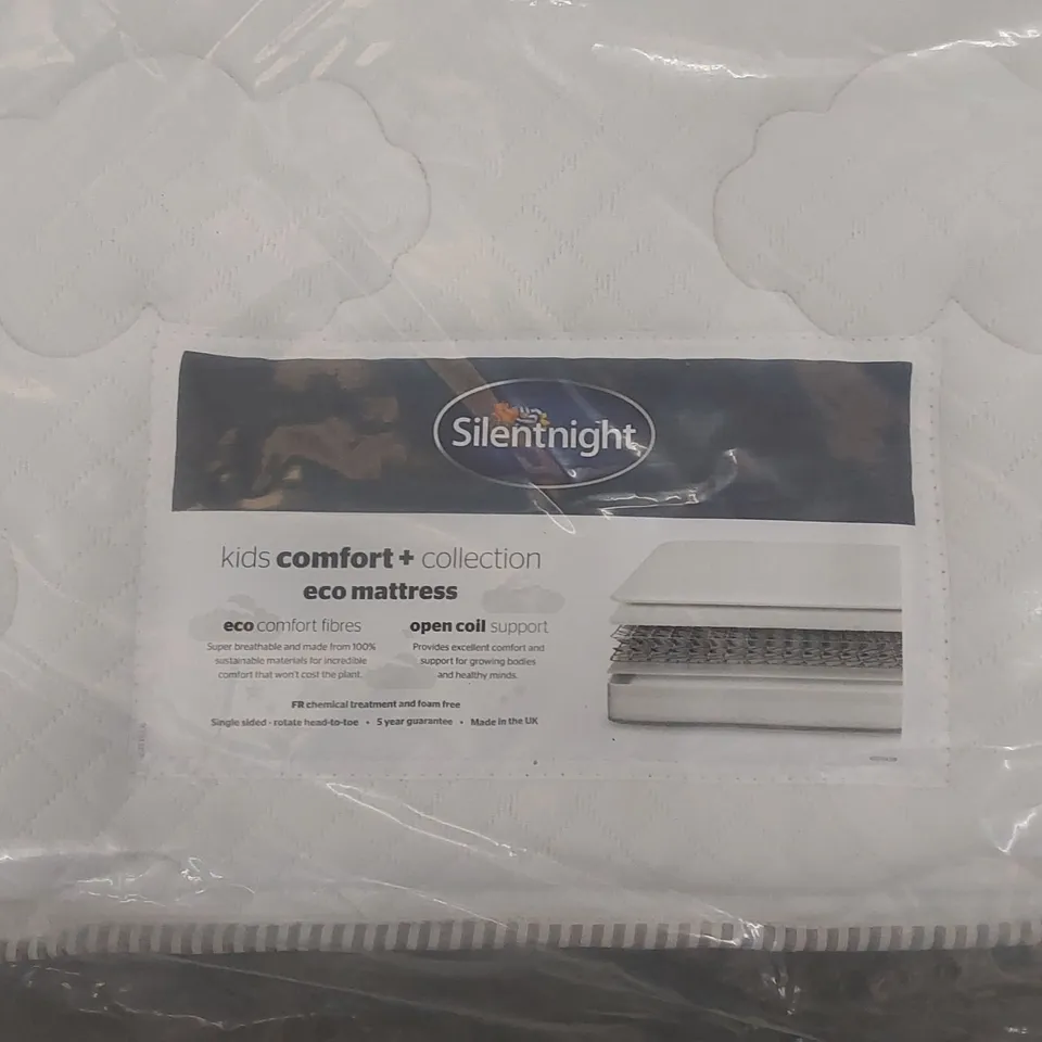 QUALITY BAGGED SILENTNIGHT KIDS COMFORT 90CM SINGLE ECO MATTRESS 