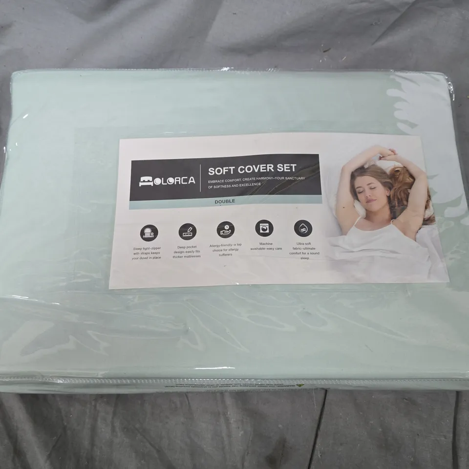 SOFT COVER SET – DOUBLE DUVET COVER SET