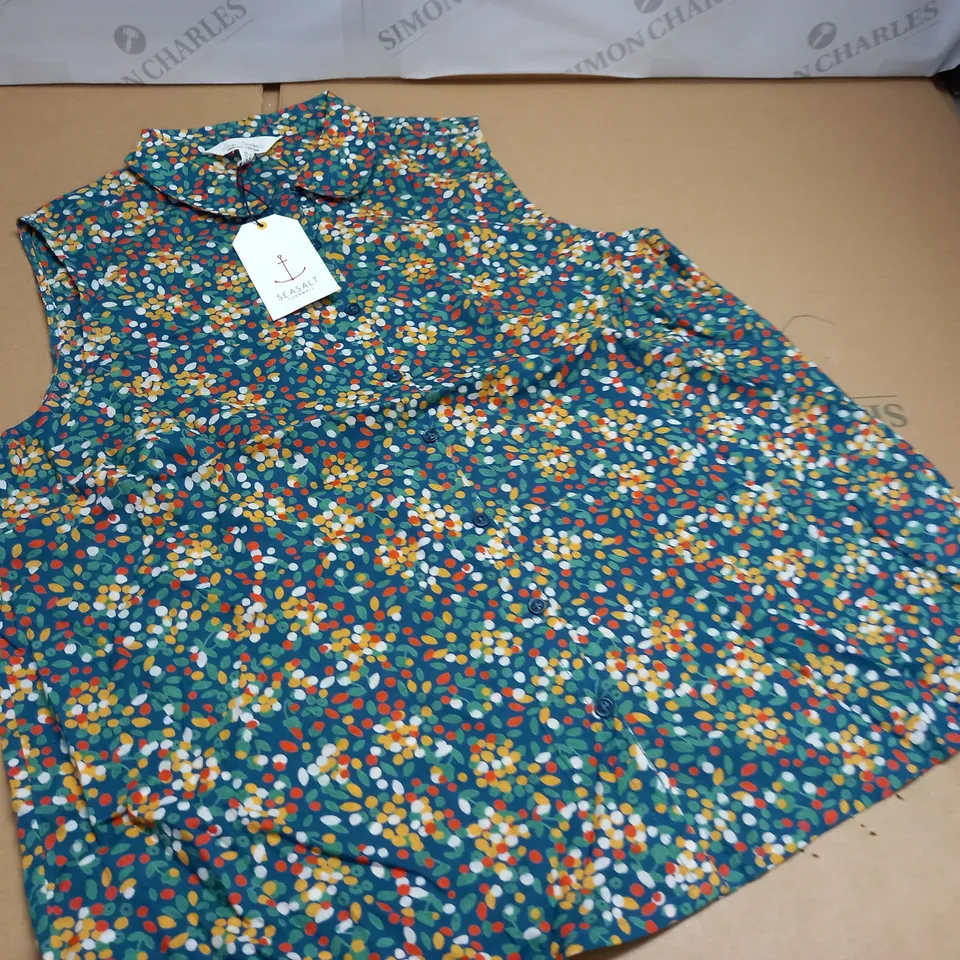 SEASALT CORNWALL LITTLE KENEGIE VEST - UK 14