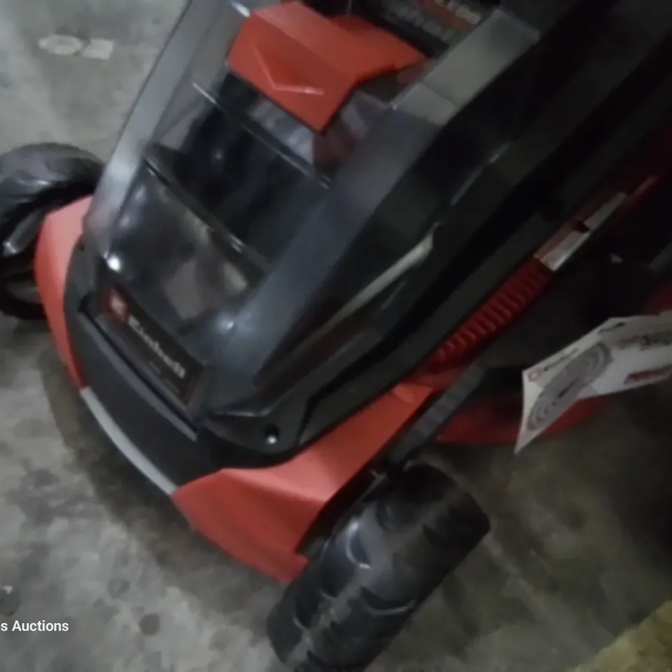 EINHELL CORDLESS RORARY LAWNMOWER WITH GRASS BOX no battery or charger