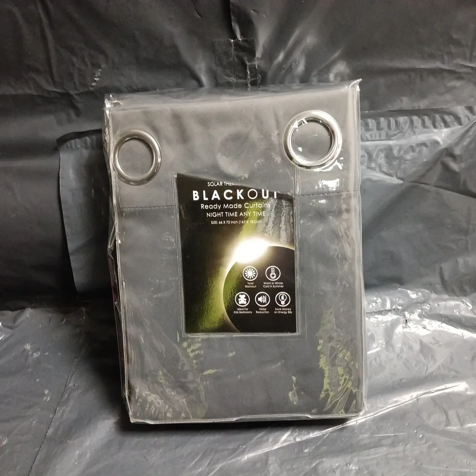 BLACKOUT READY MADE CURTAINS – NIGHT TIME ANY TIME, 66 X 72 IN (167 X 183 CM)