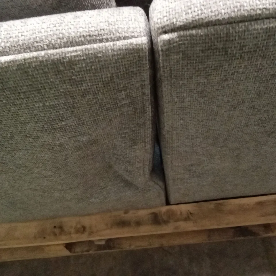 DURY CHUNKY WEAVE 4 SEATER SCATTERBACK SOFA - GREY
