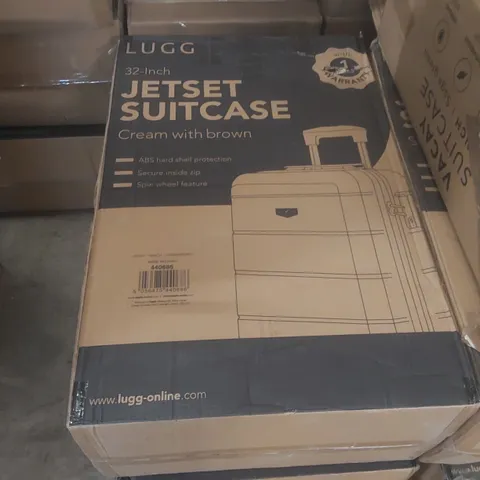 BOXED LUGG TRAVEL SUITCASE